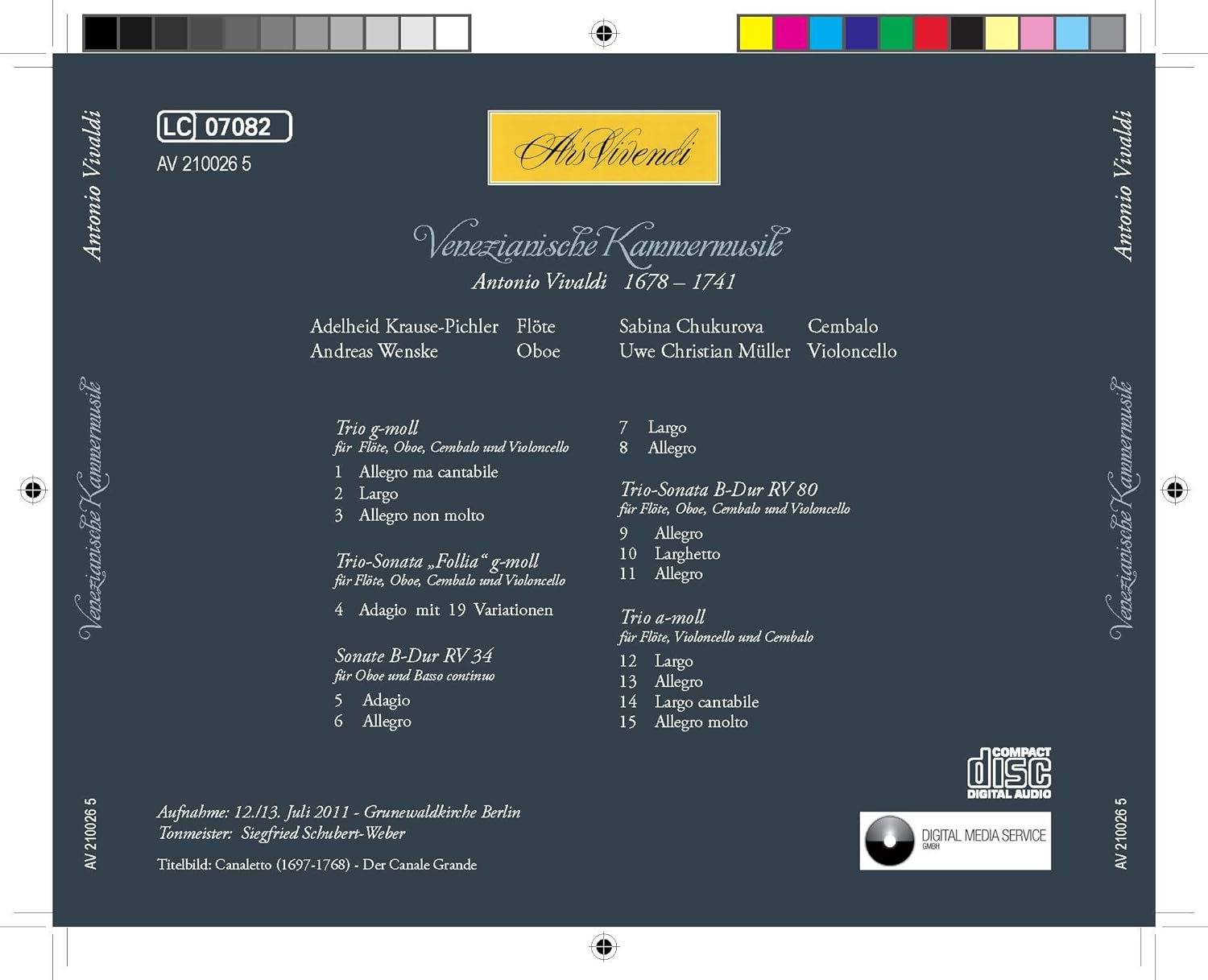Boccherini Mozart Krommer Hayd