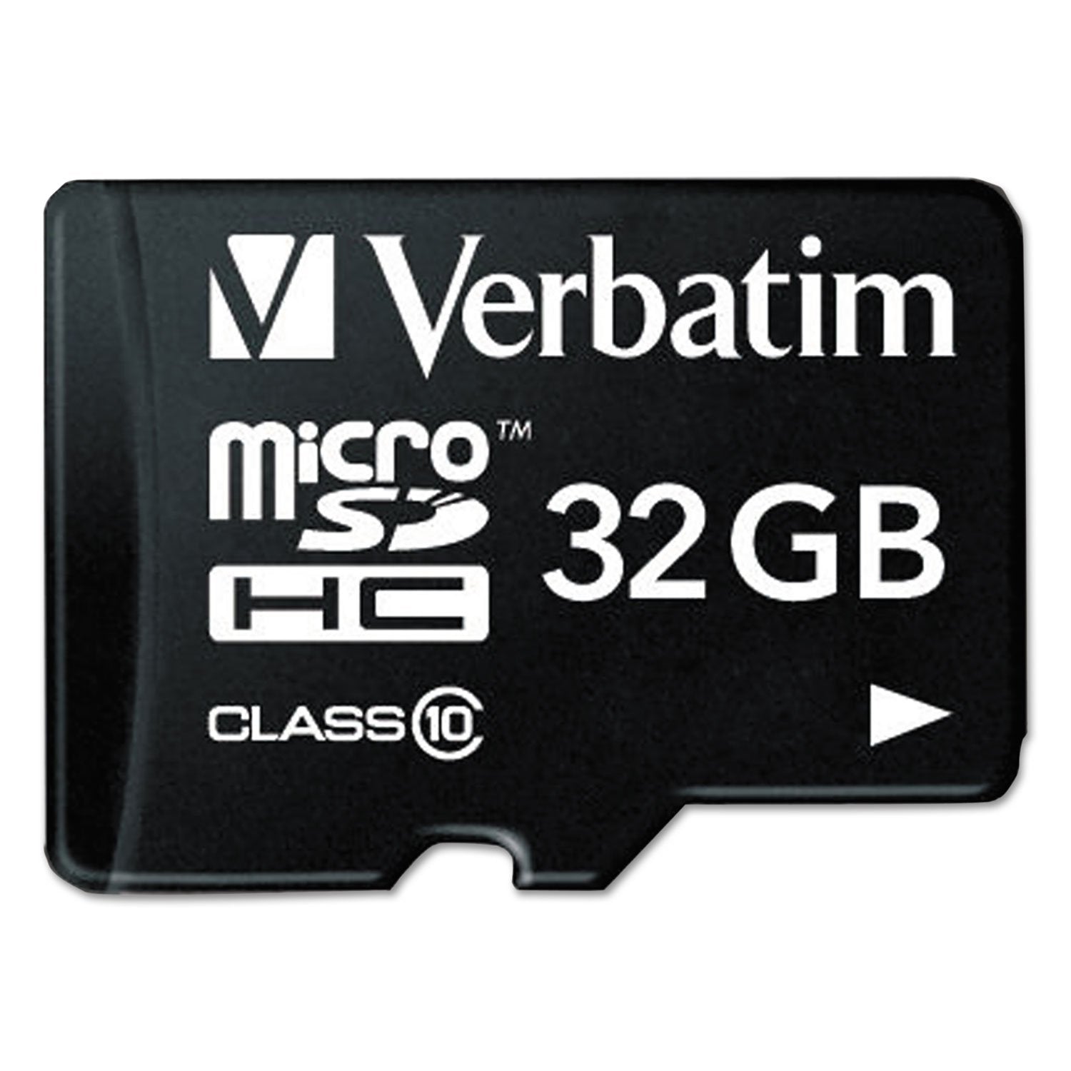 Verbatim 44083 32GB Class 10 Micro SDHC with Adapter,Black