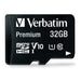Verbatim 44083 32GB Class 10 Micro SDHC with Adapter,Black