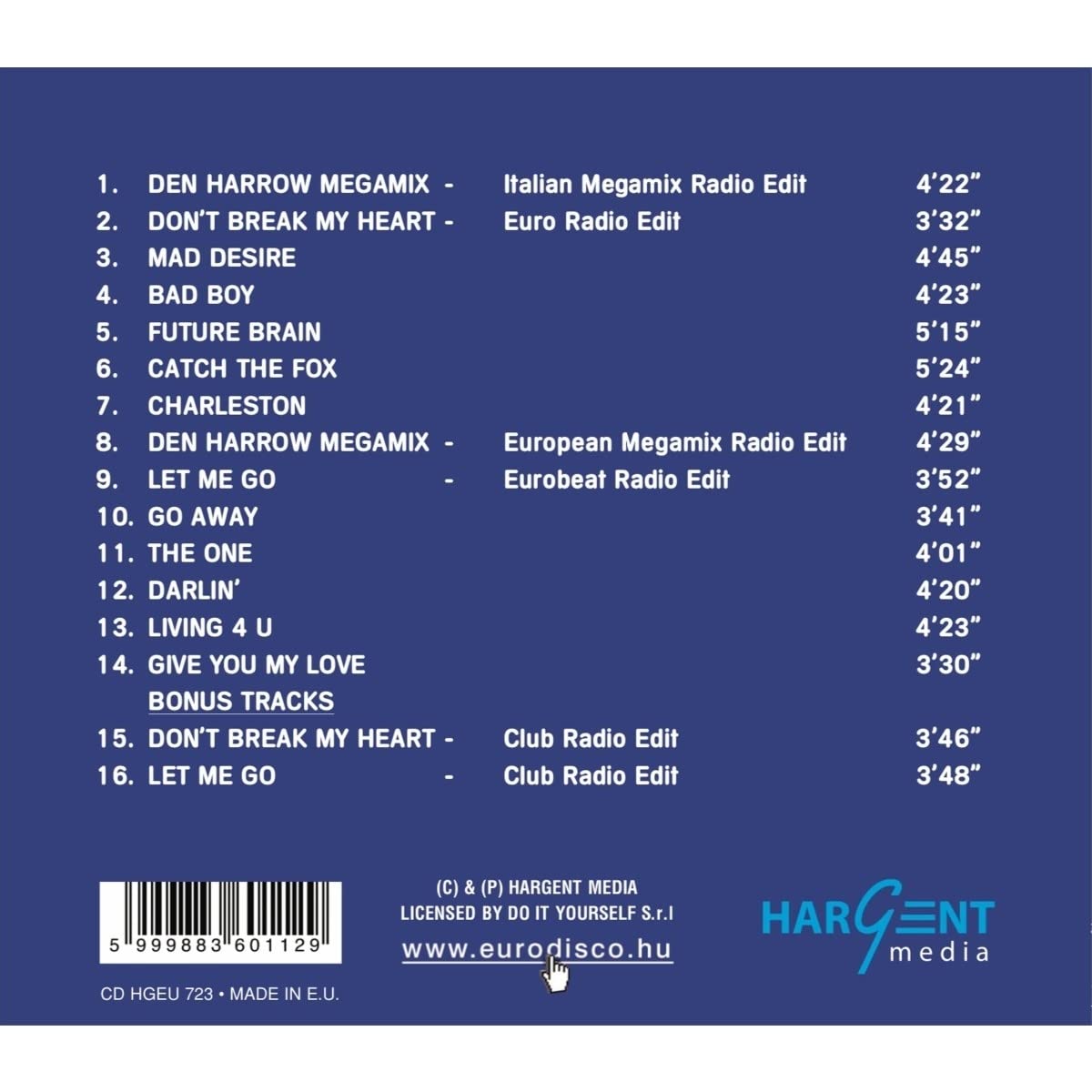 Back from the Future-Greatest Hits & New Songs