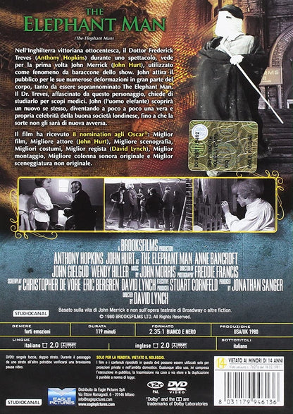The Elephant Man Indimenticabili Dvd