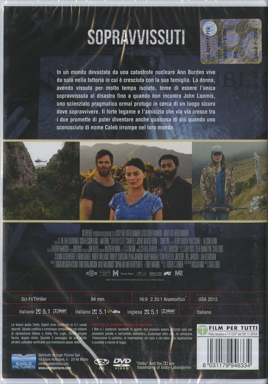 I Sopravvissuti (Z for Zacharian) Dvd