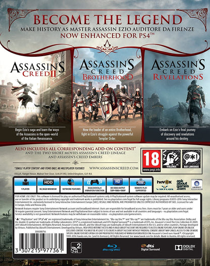 Assassins Creed: The Ezio Collection (Ps4
