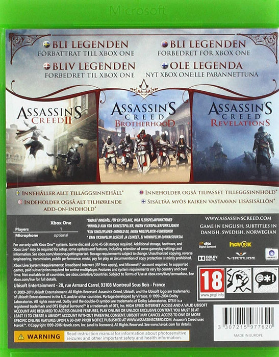 Assassins Creed The Ezio Collection (Xbox One) (Xbox One