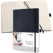 SIGEL CO311 Premium Notebook lined, A4, softcover, Black - Conceptum