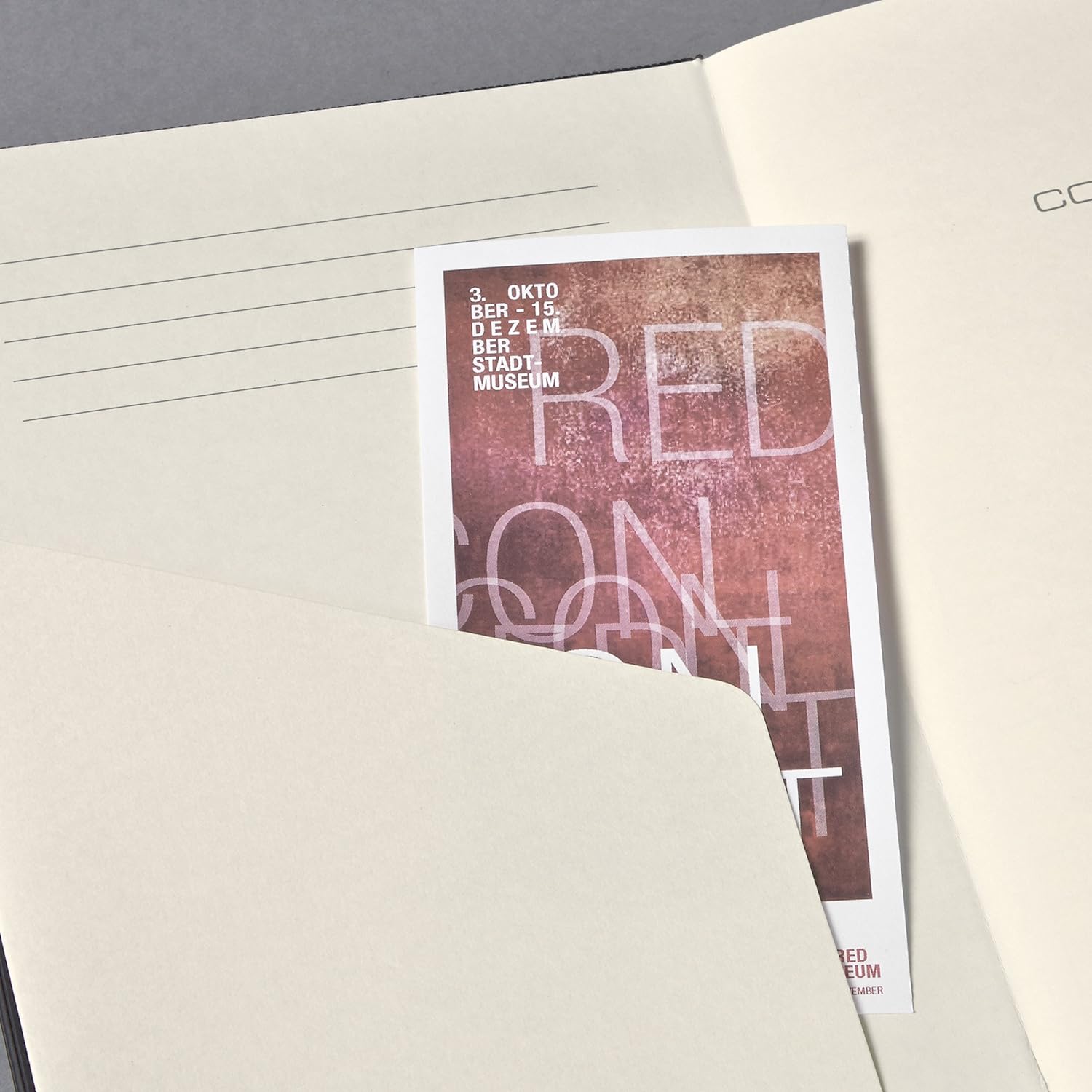 SIGEL CO311 Premium Notebook lined, A4, softcover, Black - Conceptum