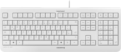 CHERRY ATEN KC-1000 Low Profile Keyboard - Light Grey