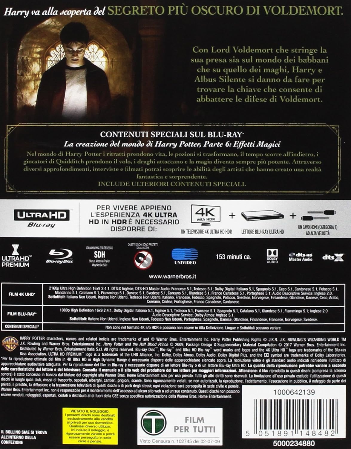 Harry Potter 6 (4K Ultra-HD + Blu-Ray)