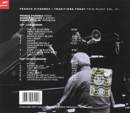 Franco D'andrea - Traditions Today / Trio Music Vol. III