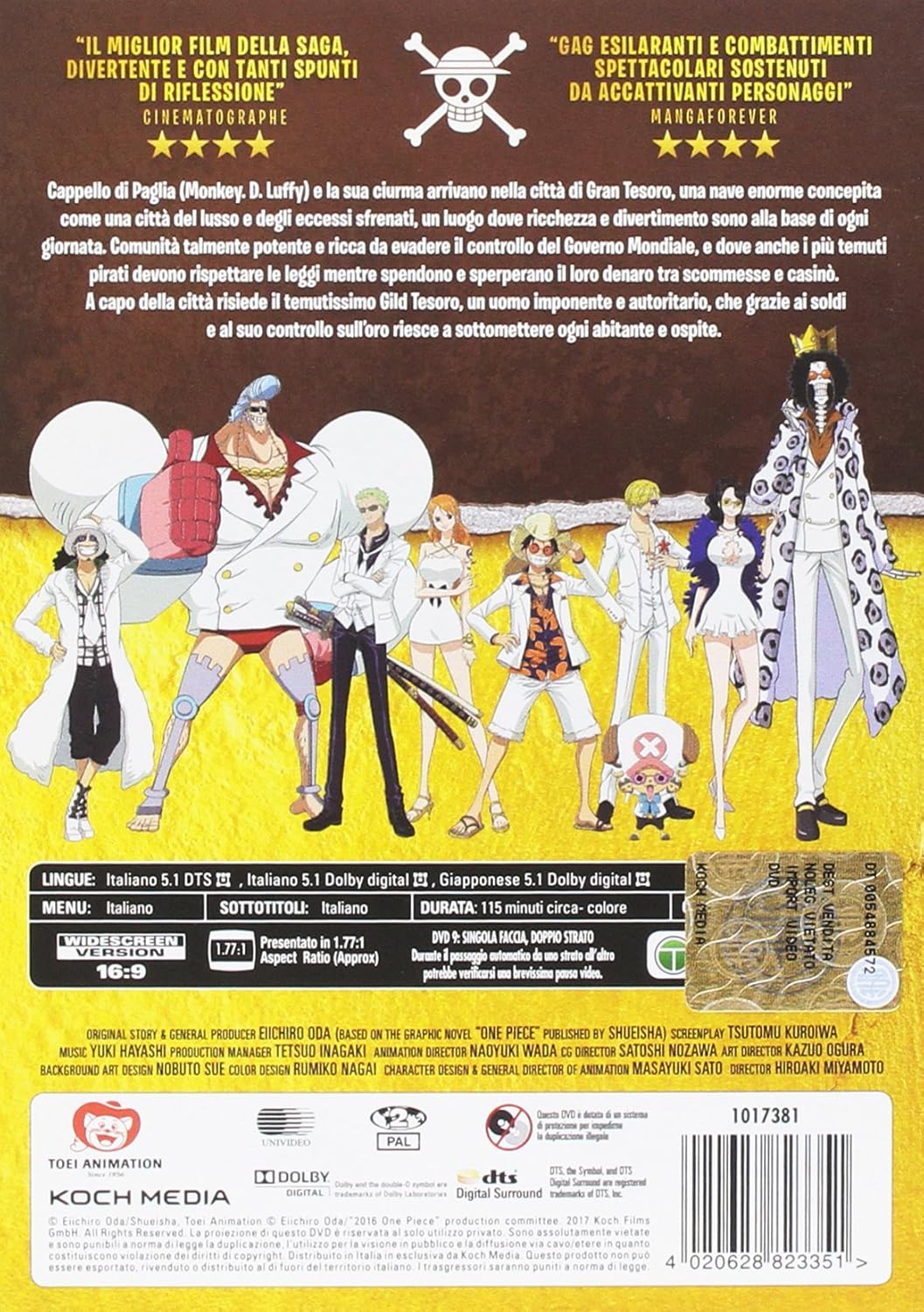 One Piece Gold- Il Film ( DVD