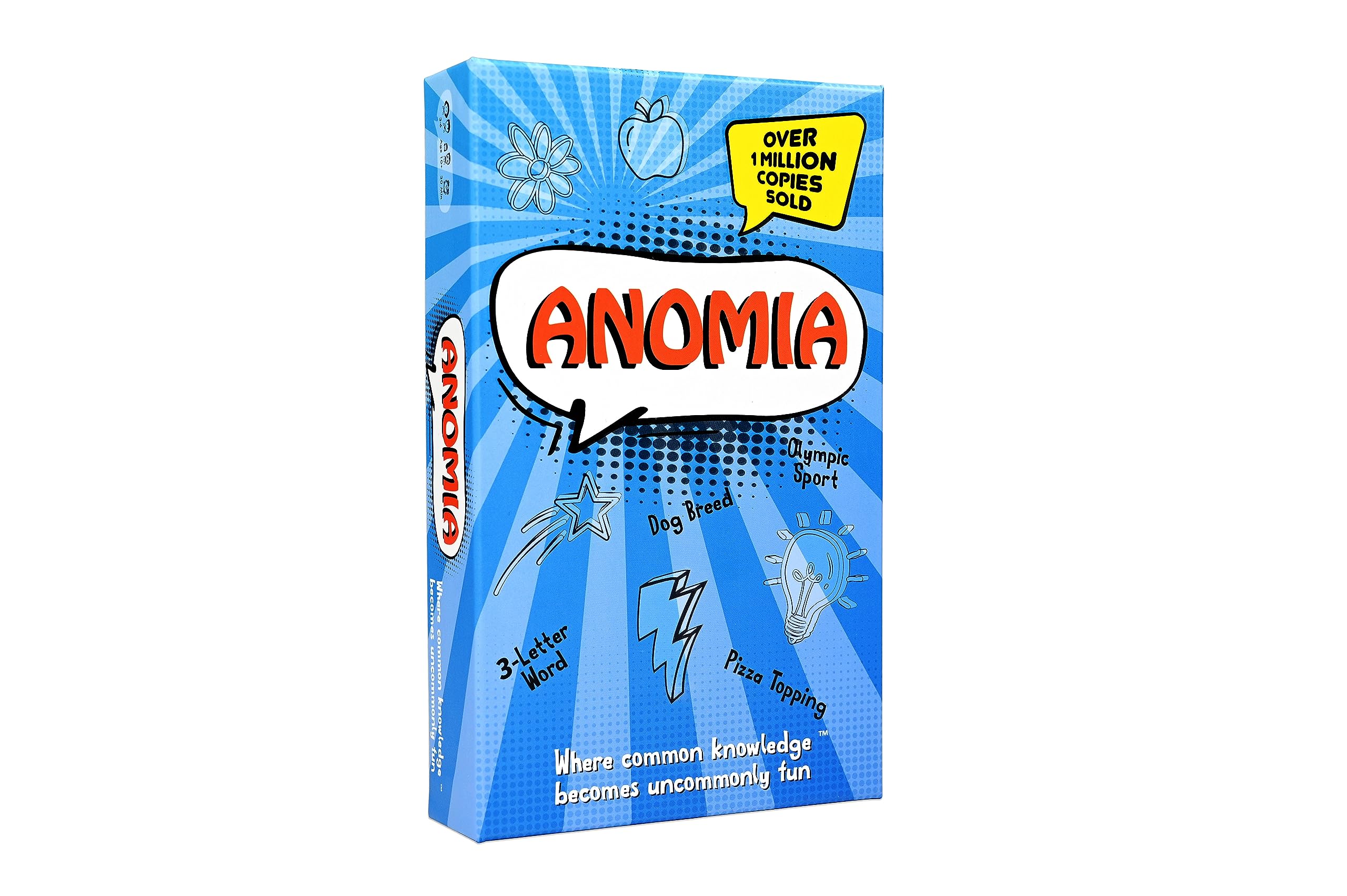 Coiledspring Games | Anomia Game | Card Game | Ages 10+ | 3-6 Players | 30 Minutes Playing Time