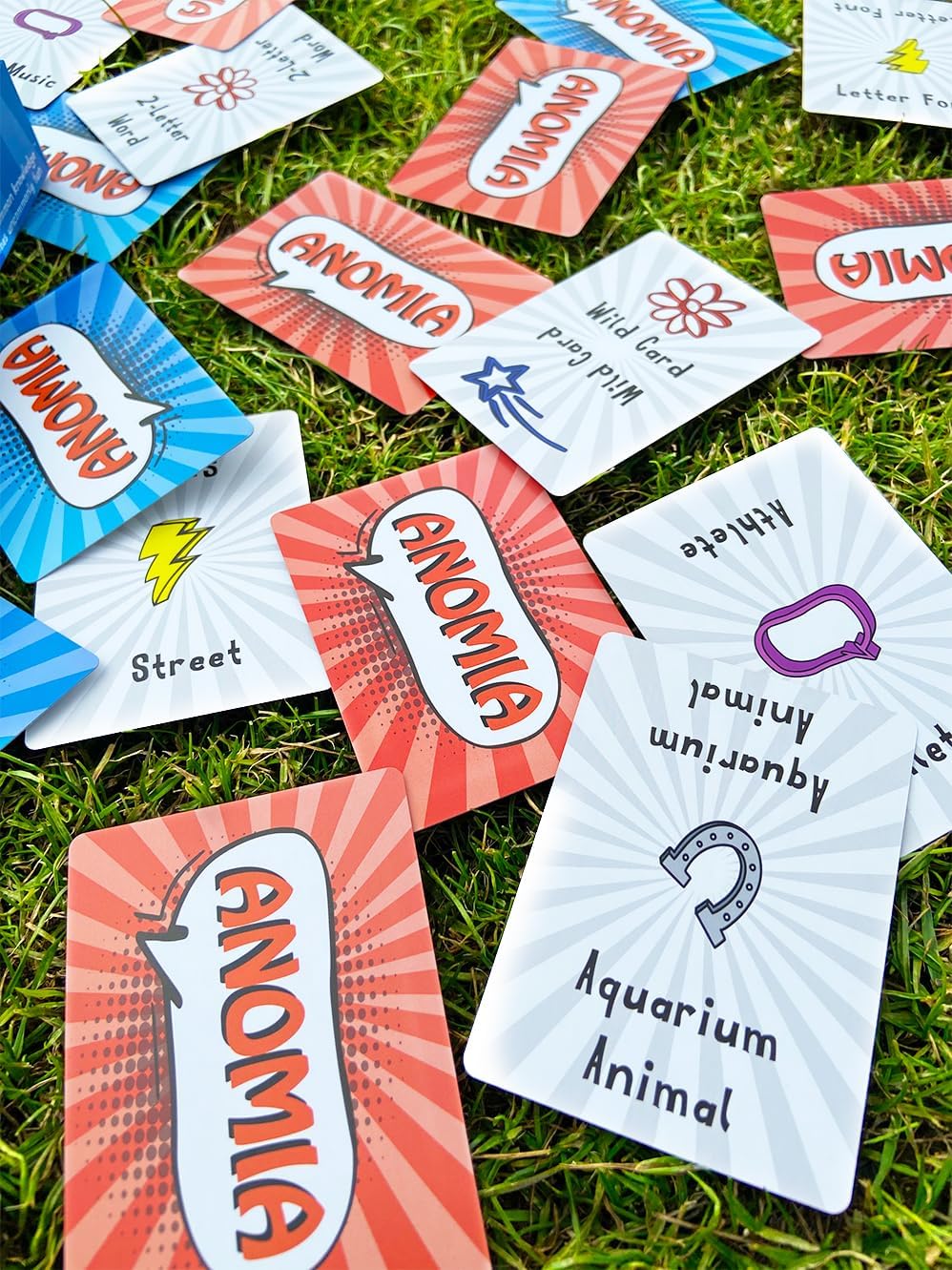 Coiledspring Games | Anomia Game | Card Game | Ages 10+ | 3-6 Players | 30 Minutes Playing Time