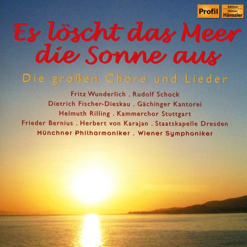 Es Loescht Das Meer Die S