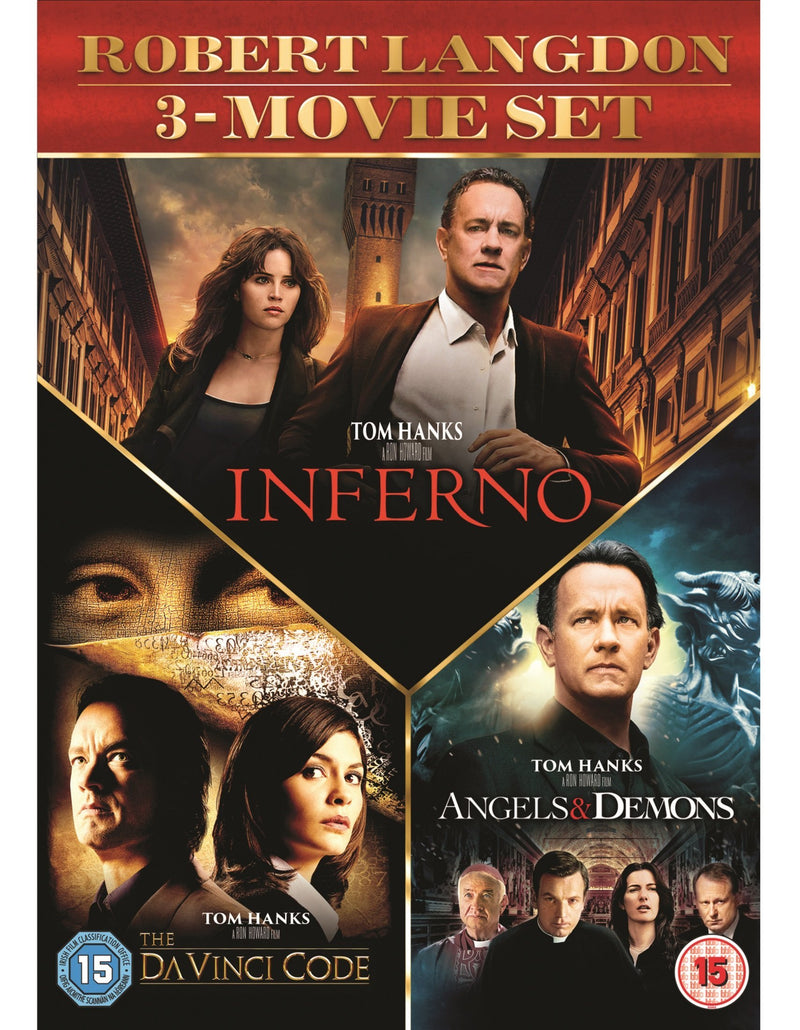 Inferno, Angels and Demons and The Da Vinci Code