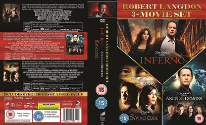 Inferno, Angels and Demons and The Da Vinci Code