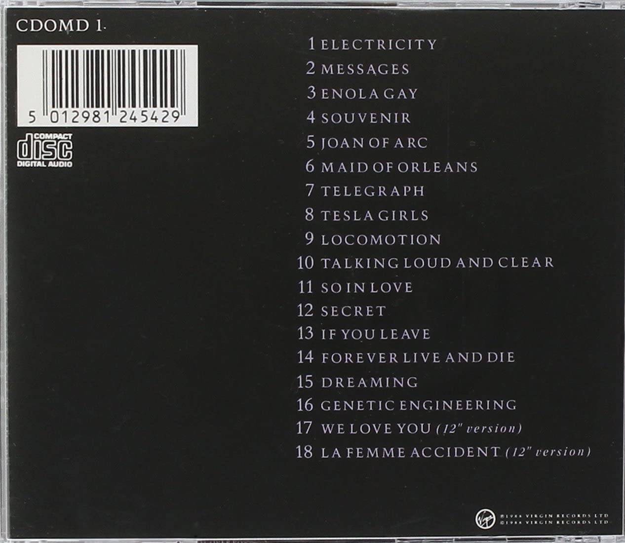 Best of (incl. versions of 'We love you' & 'La femme accident'