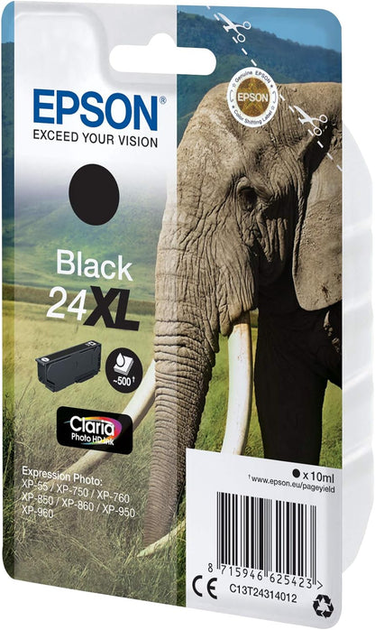 Epson C13t24314010, Cartuccia D Inchiostro Categoria Predefinita, Nero, XL