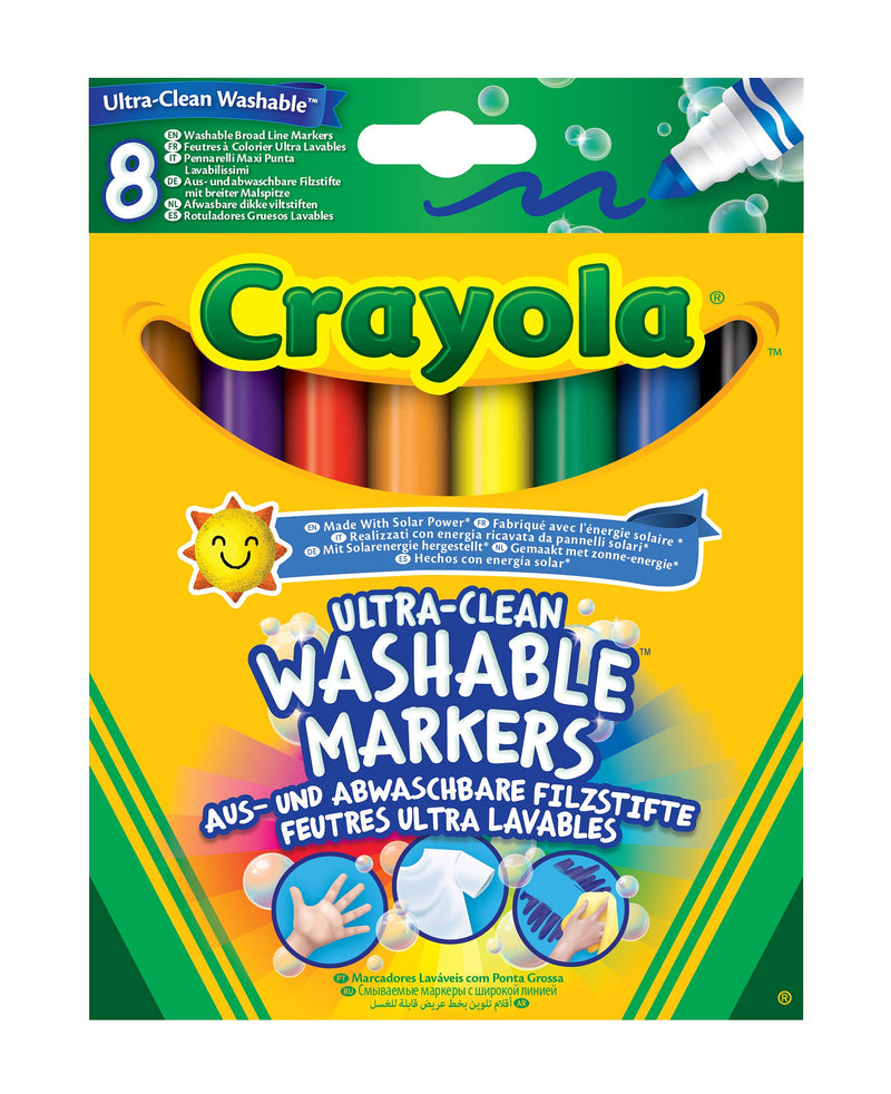 CRAYOLA 58-8328-E-000 Ultra-Clean Washable Markers
