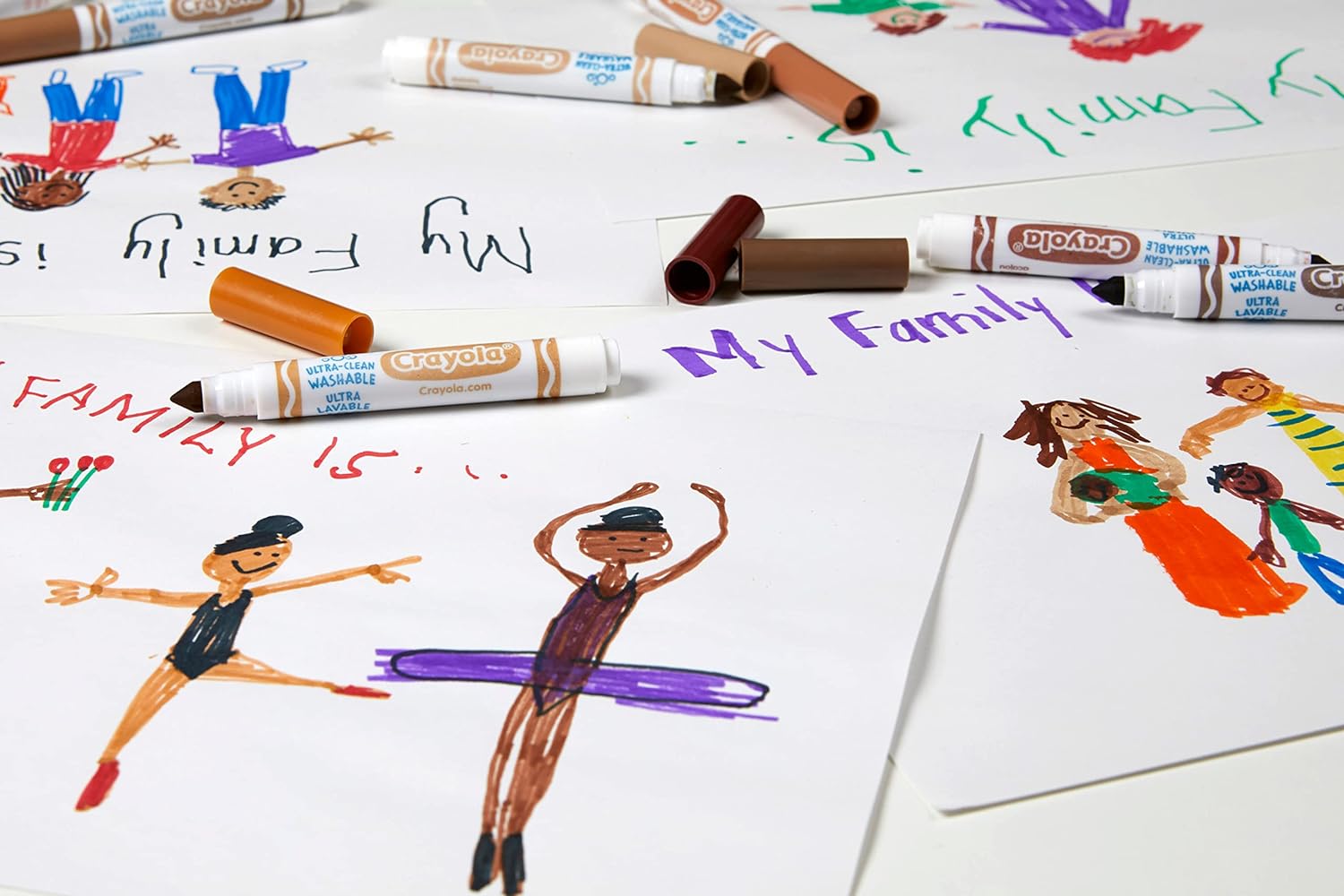 CRAYOLA 58-8328-E-000 Ultra-Clean Washable Markers