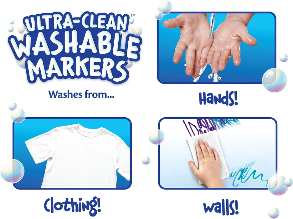 CRAYOLA 58-8328-E-000 Ultra-Clean Washable Markers