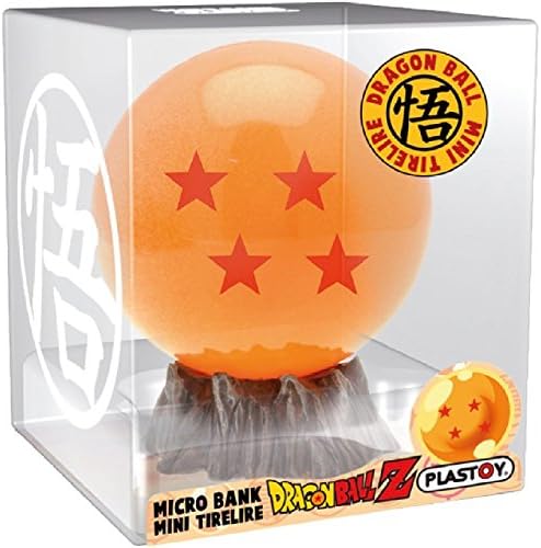Plastoy 11128080060 Dragon Ball Z- Tirelire-Boule de Cristal-13 cm Dragonball Z Money Box Crystal 13 cm, multi-coloured