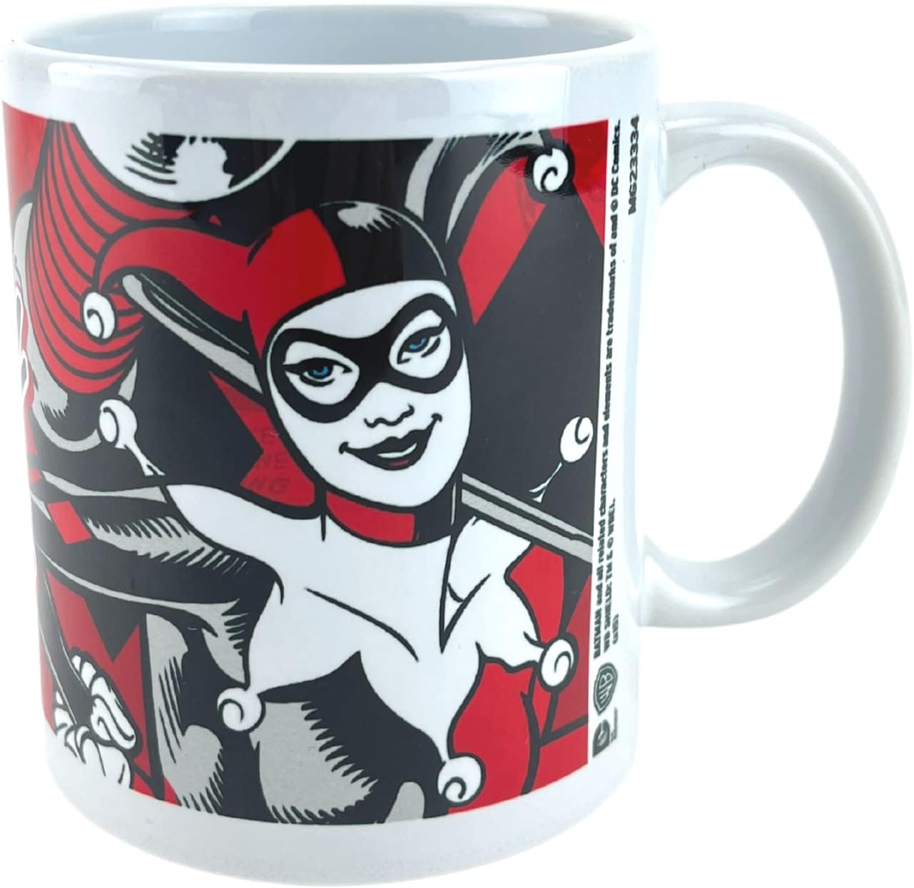 DC Comics MG23334 Originals "Harley Quinn" Ceramic Mug, Multi-Colour