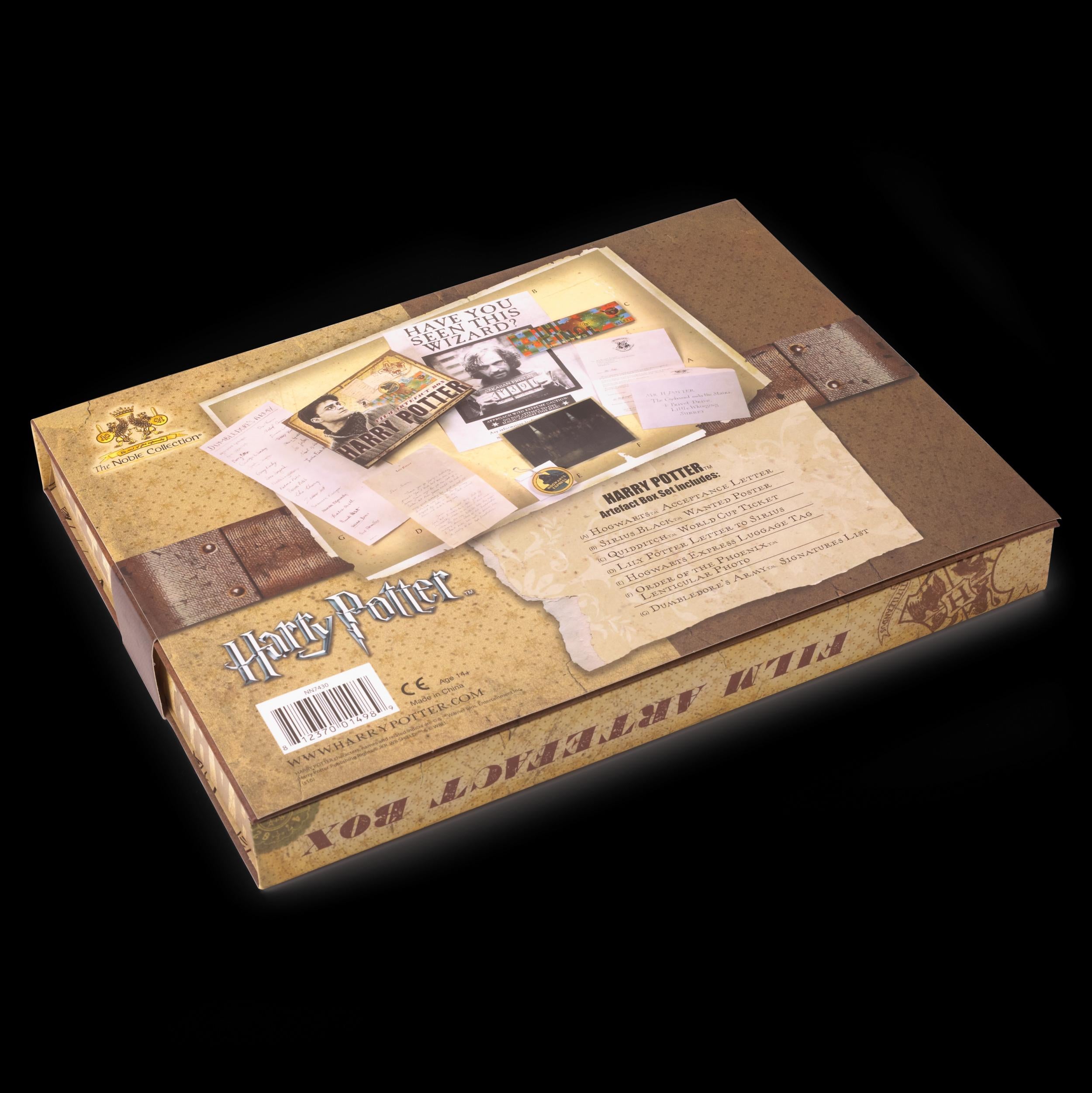 The Noble Collection Harry Potter Caja de artefactos, Multicolor (NN7430