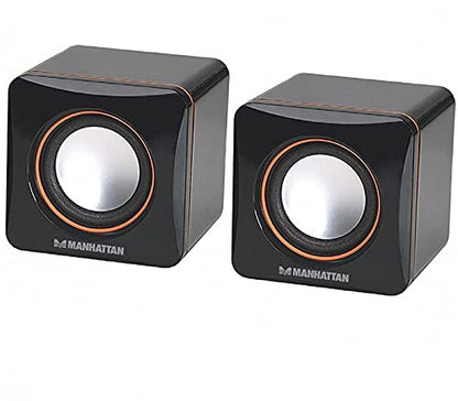 Manhattan 161435 2600 Series USB Powered Speakers (Black