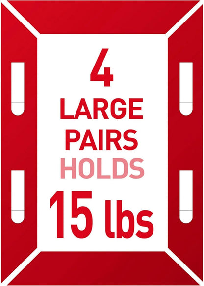 Command Large Picture Hanging Strips - 4 Pairs (8 Strips) Adhesive Strips, Black - Damage Free Hanging - For Posters, Pictures, Frames and Mirrors, Wall Décor and Signs - Holds up to 7.2kg