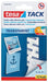 tesa® Double-Sided Adhesive Pads TACK - Transparent Adhesive Strips for Mounting on Walls, Windows, and Mirrors - 1 x