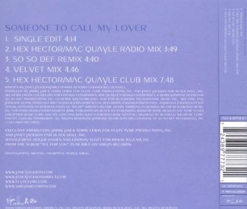 Someone to Call My Lover
