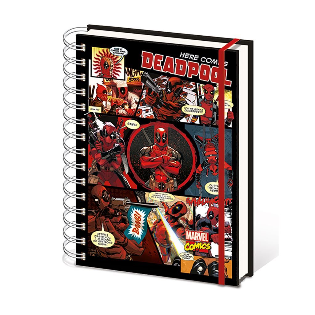 Deadpool "Comic Panels" A5 Notizbuch