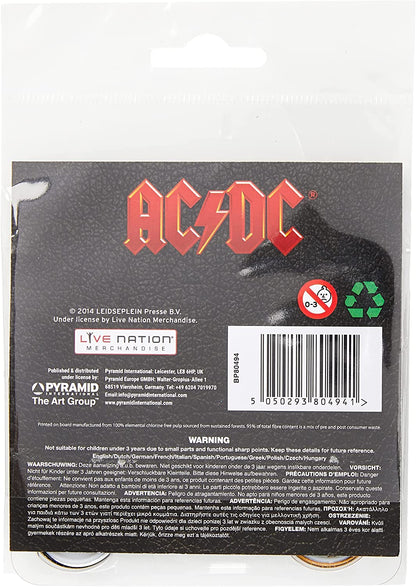 AC/DC Logo Unisex Set Insignia multicolor