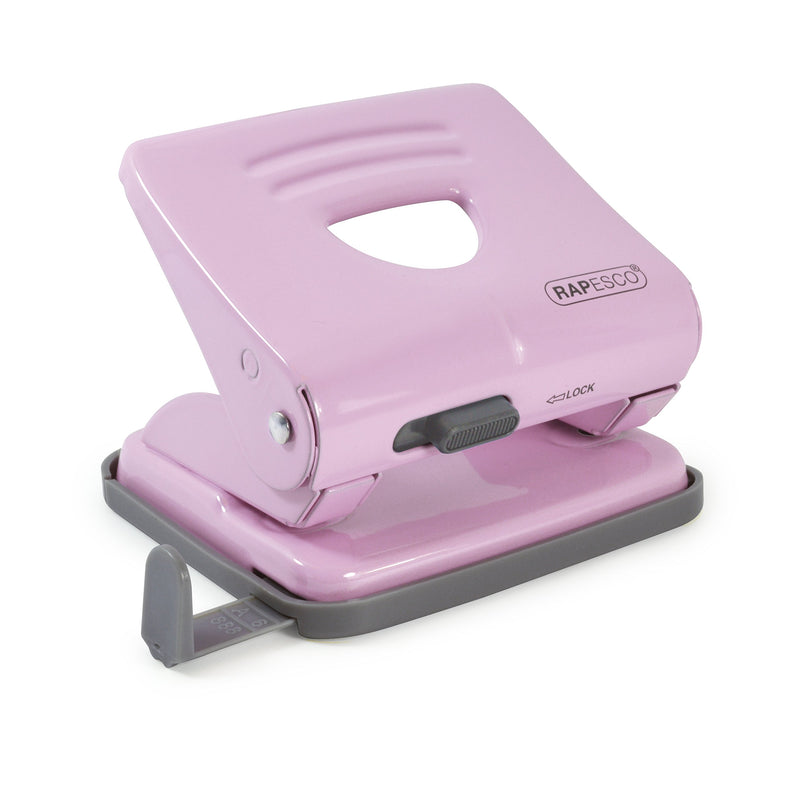 Rapesco 1358 2-Hole Metal Punch, 25 Sheet Capacity