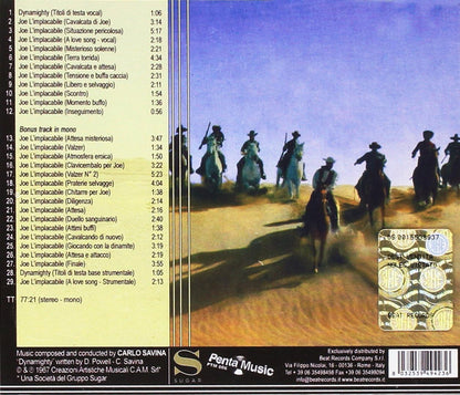 Joe L'Implacabile Original Soundtrack