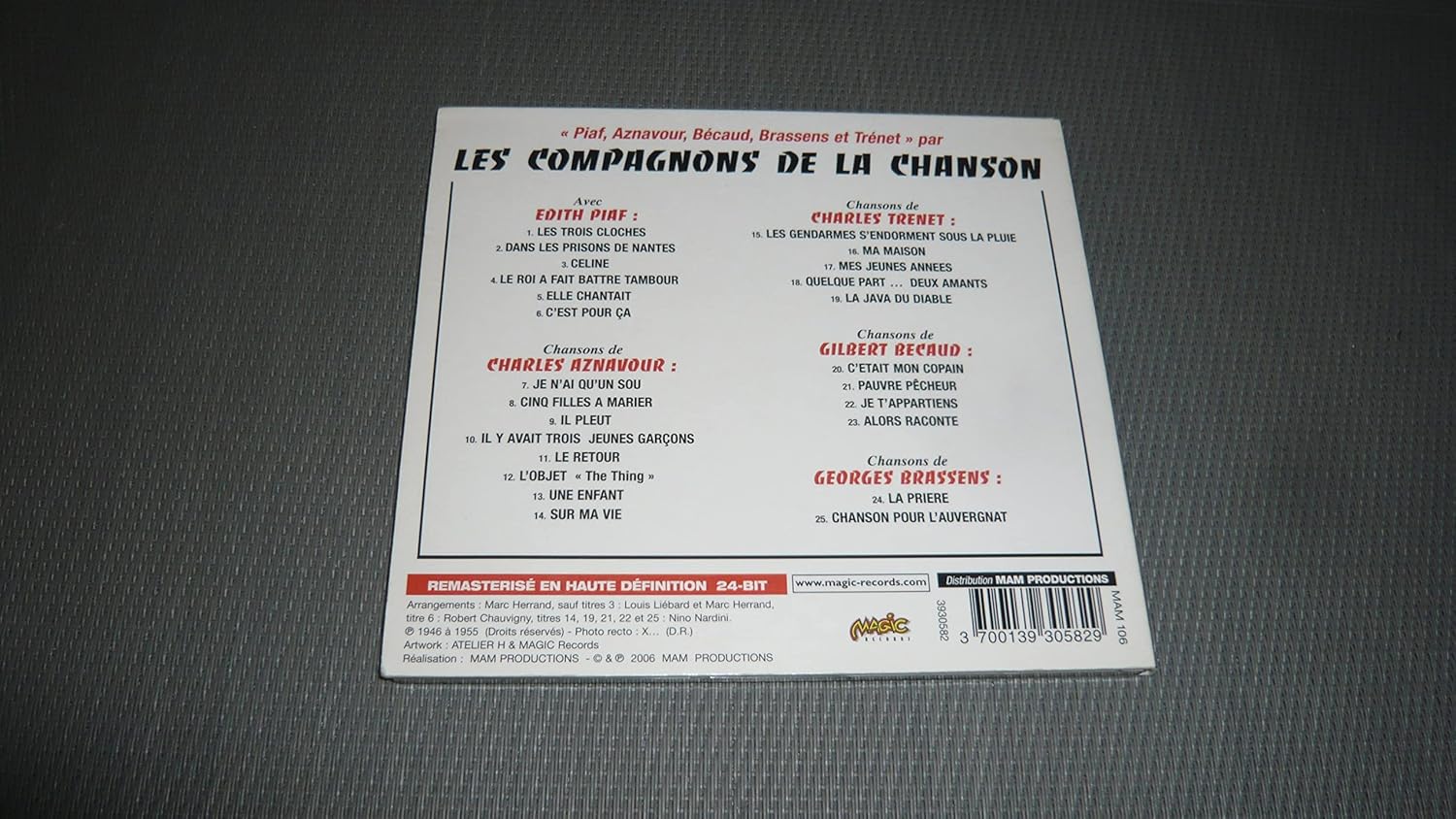Les Compagnons de la Chanson (Fr