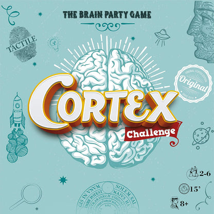 Zygomatic | Cortex Challenge | Card Game | Ages 8+ | 2-6 Players | 15 Minutes Playing Time