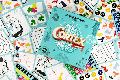 Zygomatic | Cortex Challenge | Card Game | Ages 8+ | 2-6 Players | 15 Minutes Playing Time