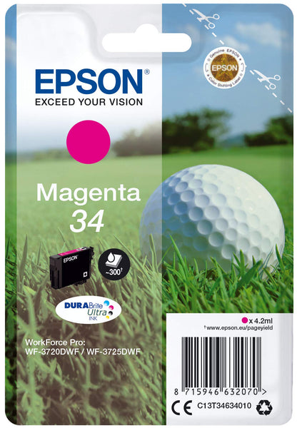 Epson 235M514 Original 34 Tinte Golfball (WF-3720DWF, WF-3725DWF