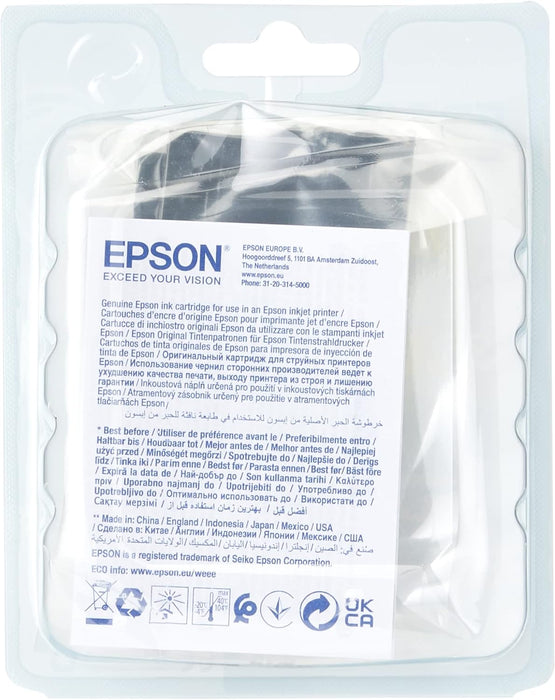 Epson 35XL Yellow Padlock High Yield Genuine Ink, Claria Photo HD Ink Cartridge