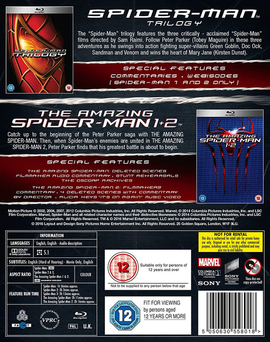 The Spider-Man Complete Five Film Collection