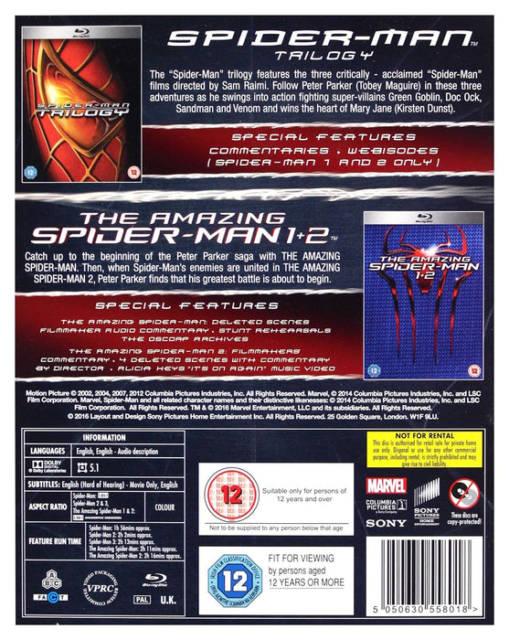 The Spider-Man Complete Five Film Collection