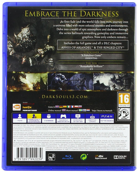 Dark Souls III (3) (GOTY Edition) (PS4