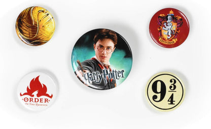 Pyramid International BP80486 Harry Potter Gryffindor Badge, Multi-Colour, 1x38 mm & 4x25 mm