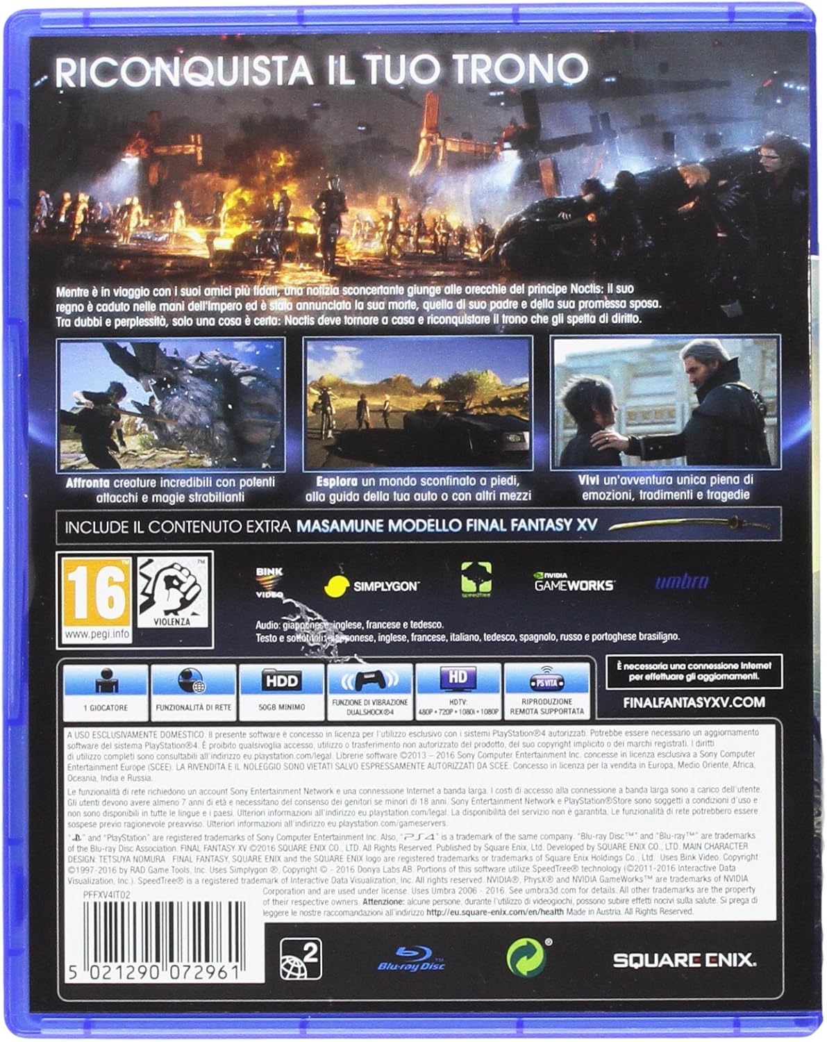 Final Fantasy Xv (Day 1 Edition)
