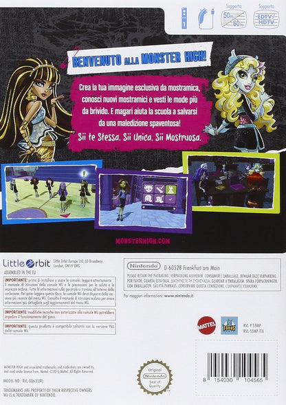 Monster High: Una Nuova Mostramica a Scuola - Standard Edition - Nintendo Wii