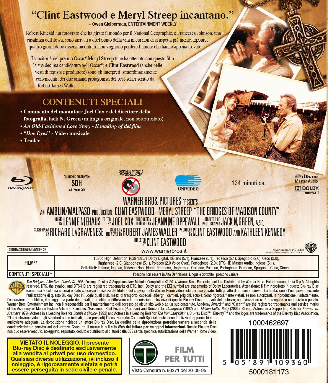 eastwood - i ponti di madison county