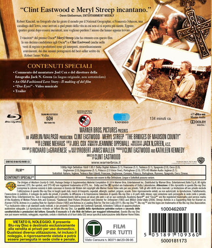 eastwood - i ponti di madison county