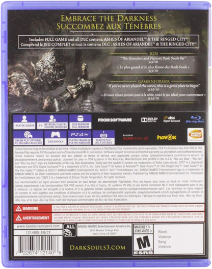Dark Souls III: The Fire Fades Edition - PlayStation 4 PlayStation 4 Fire Fades