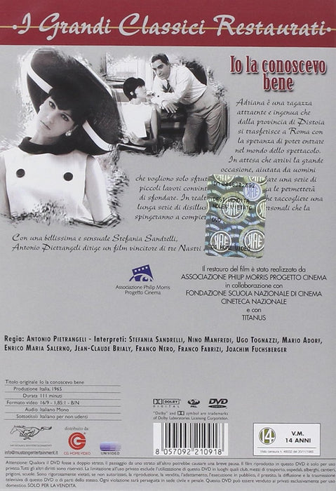 io la conoscevo bene dvd Italian Import